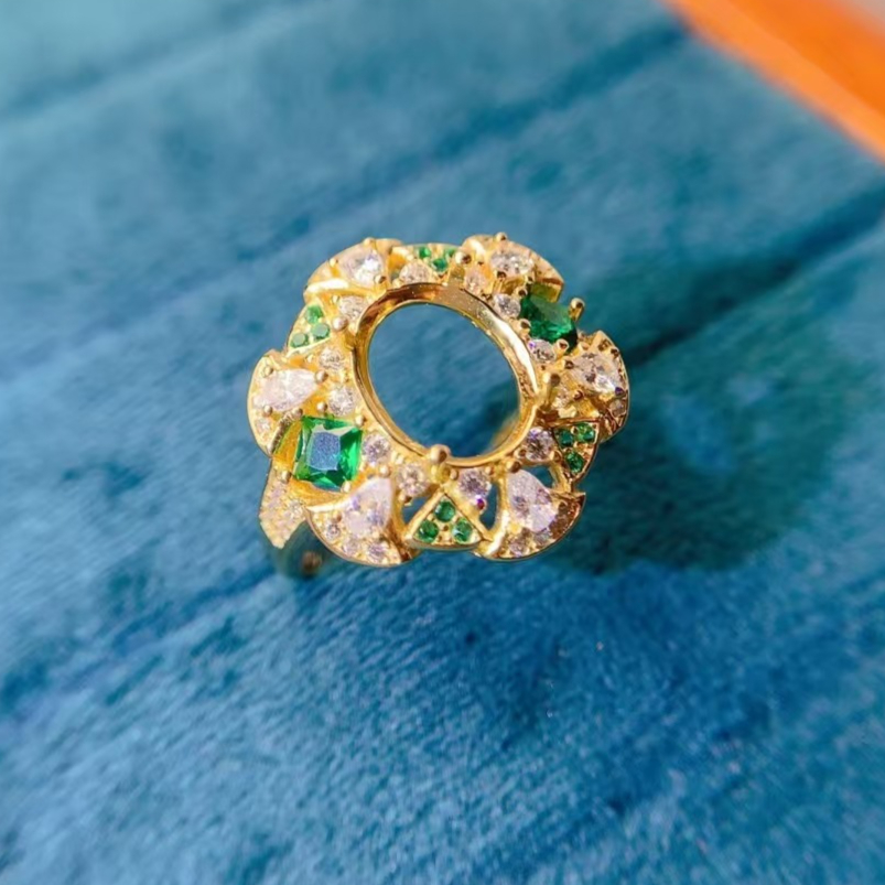 Supplier Wedding - 8mm * 10mm 925 prata semi