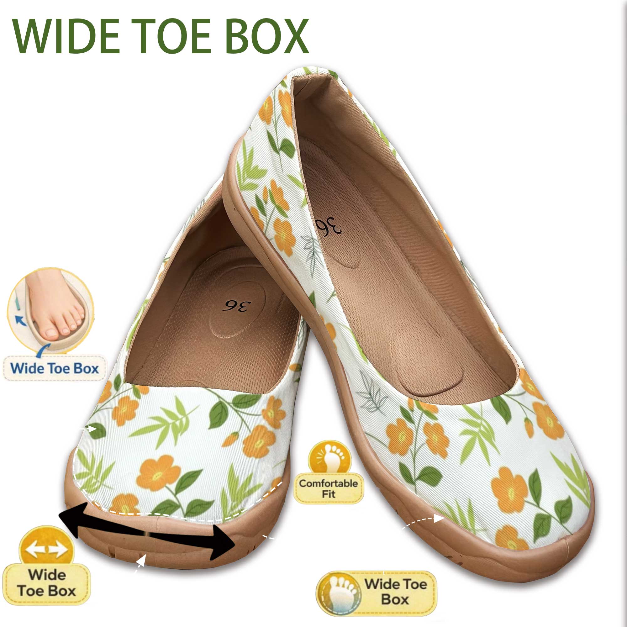 Good Floral & Wedding Decor Supply - Boas notícias para pés largos! Sapatos