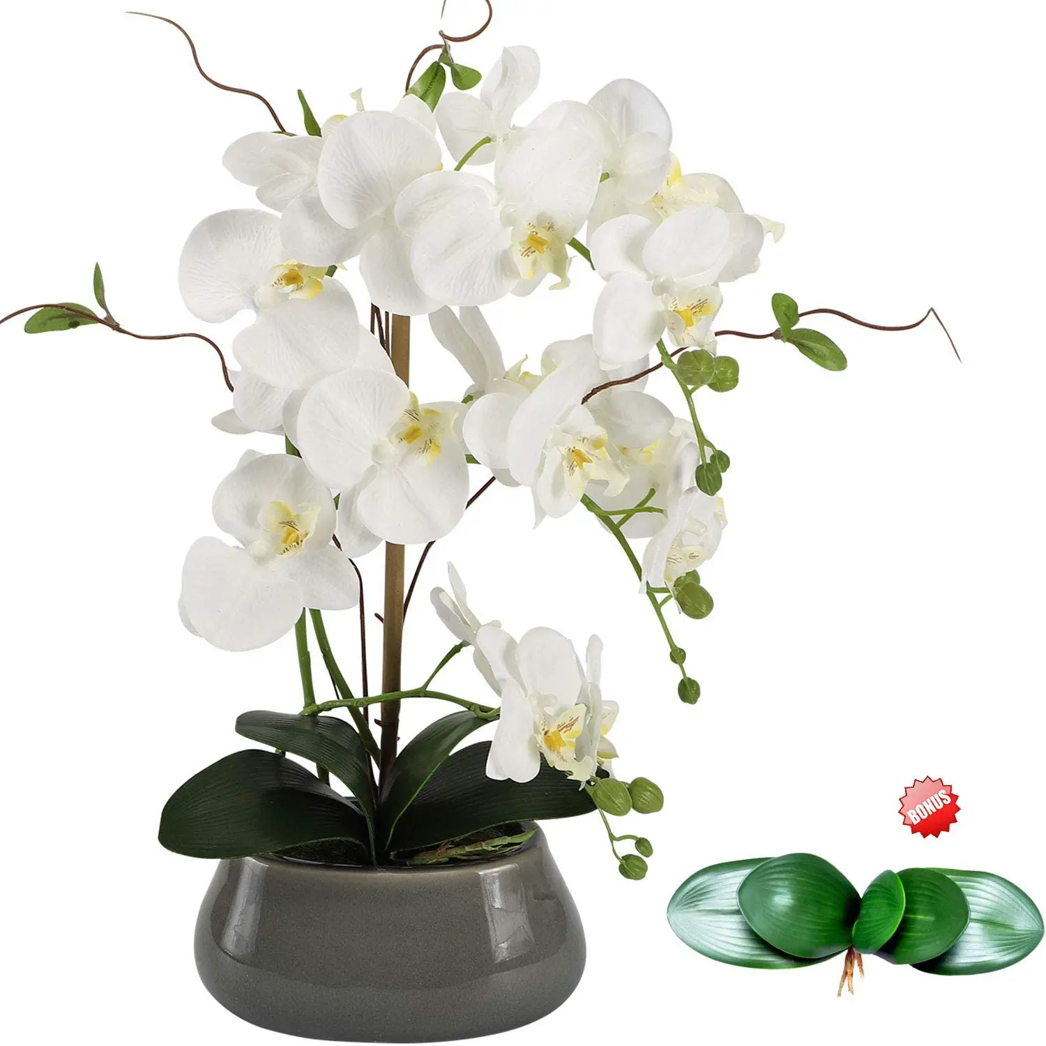 Flower Girl Basket - Orquídea Artificial Flores Centrais Para Sala