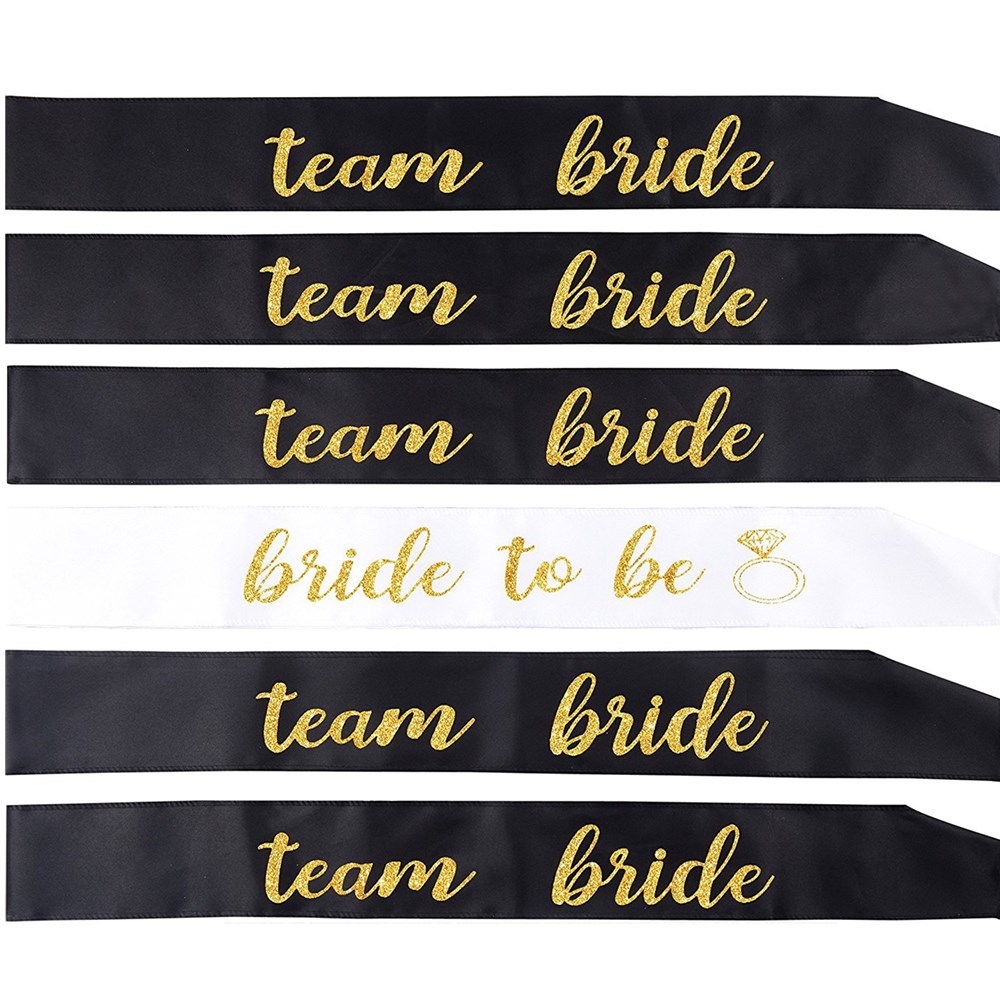 Bride Tribe Sash - Satin Sash para a noiva To