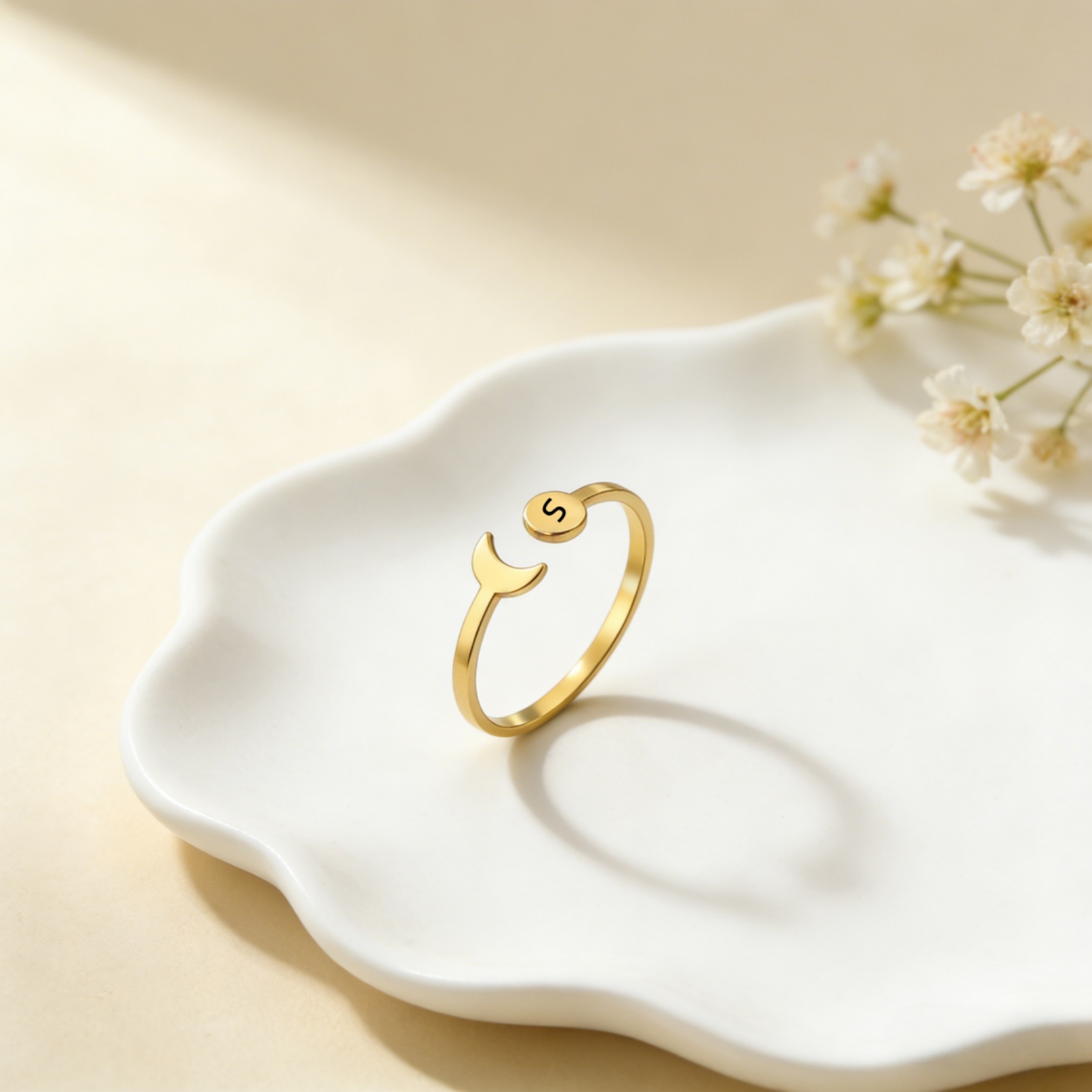 Anel Personalizado com Nome A- - Wedding Z avaliação e preço