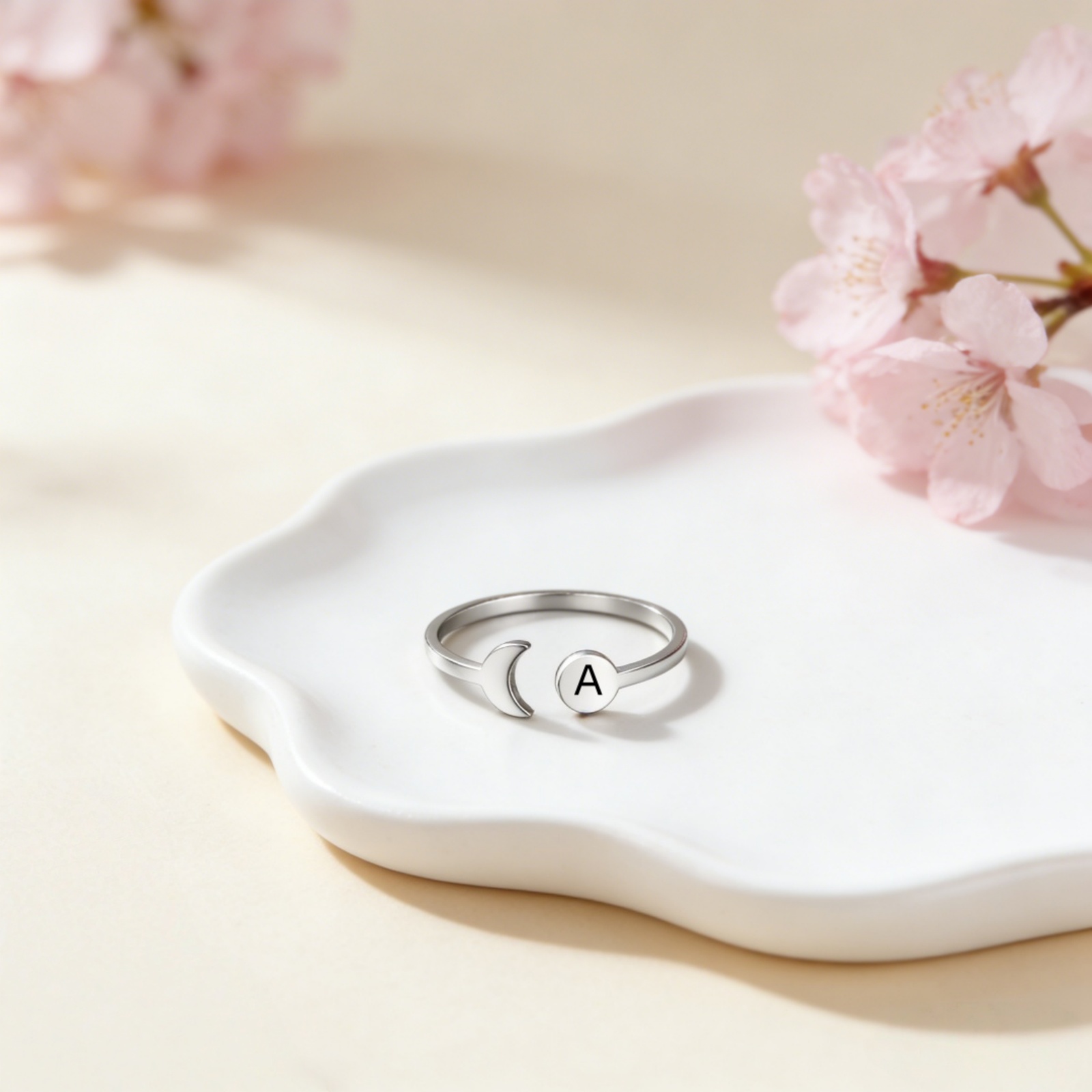Anel Personalizado com Nome A- - Wedding Z avaliação e preço