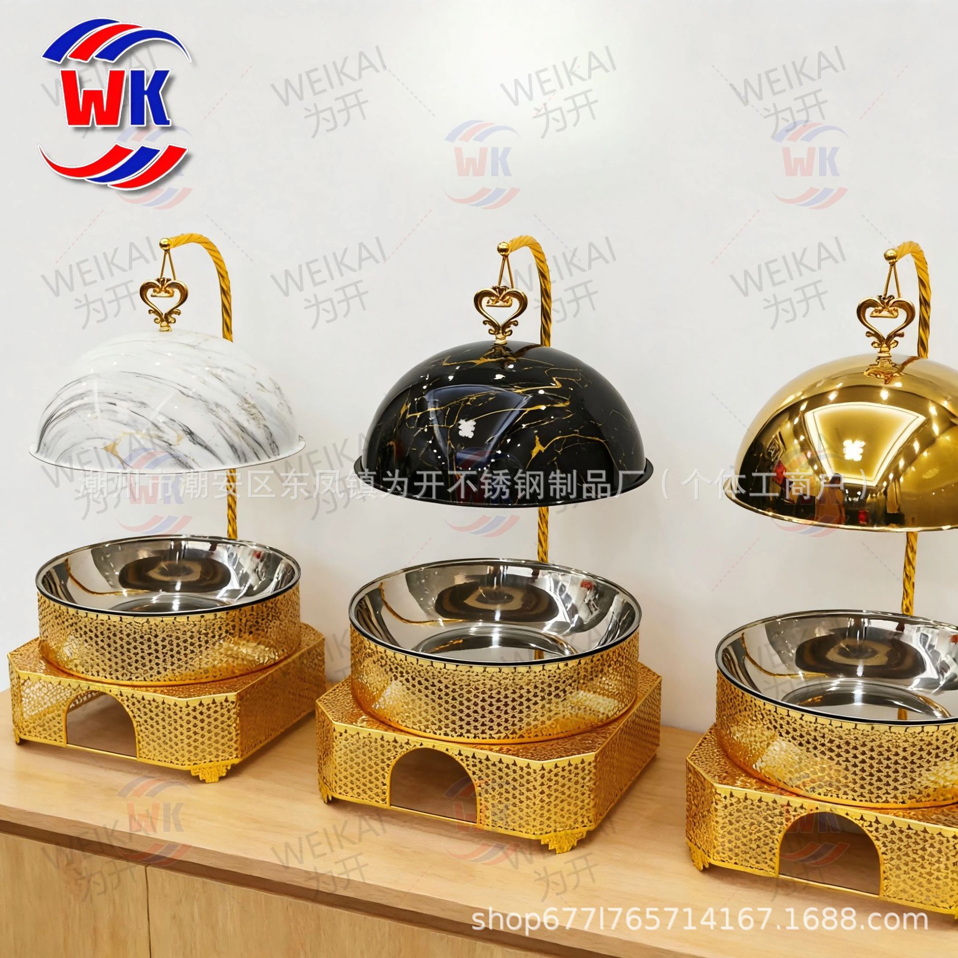 Fogareiro Buffet Dourado de Lu - Wedding Alcohol Supply avaliação e preço