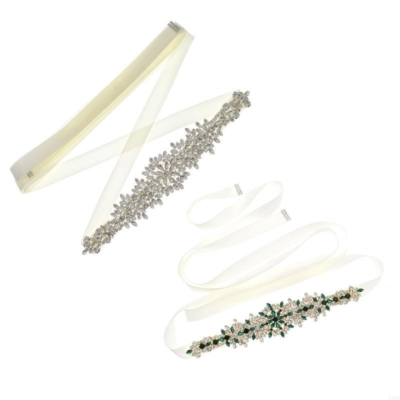 Luxuoso faixa casamento fita c - Bridal Sash Ribbon avaliação e preço