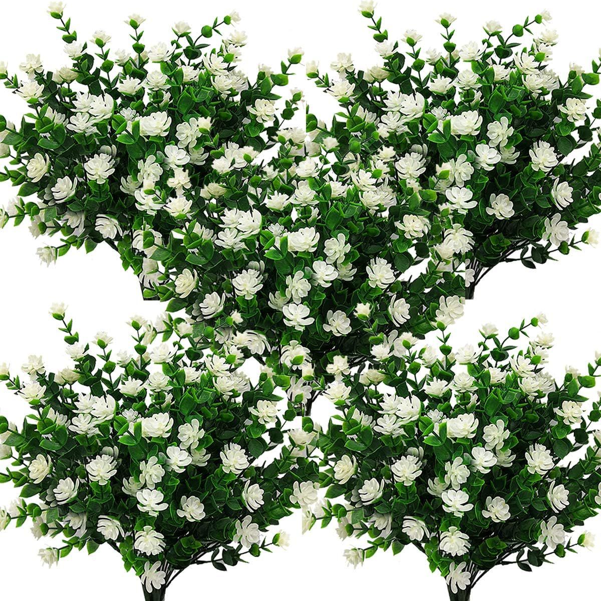 3/6 pçs planta artificial flor - Flower Girl Basket avaliação e preço