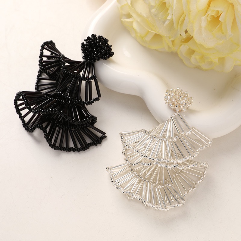 Grânulos de vidro preto frisad - Supplier Wedding avaliação e preço