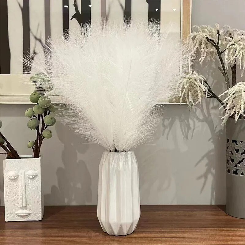 Grama pomposa artificial, Ramo - Flower Girl Basket avaliação e preço