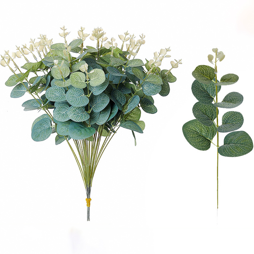 20 pçs plantas falsas folha de - Flower Girl Basket avaliação e preço