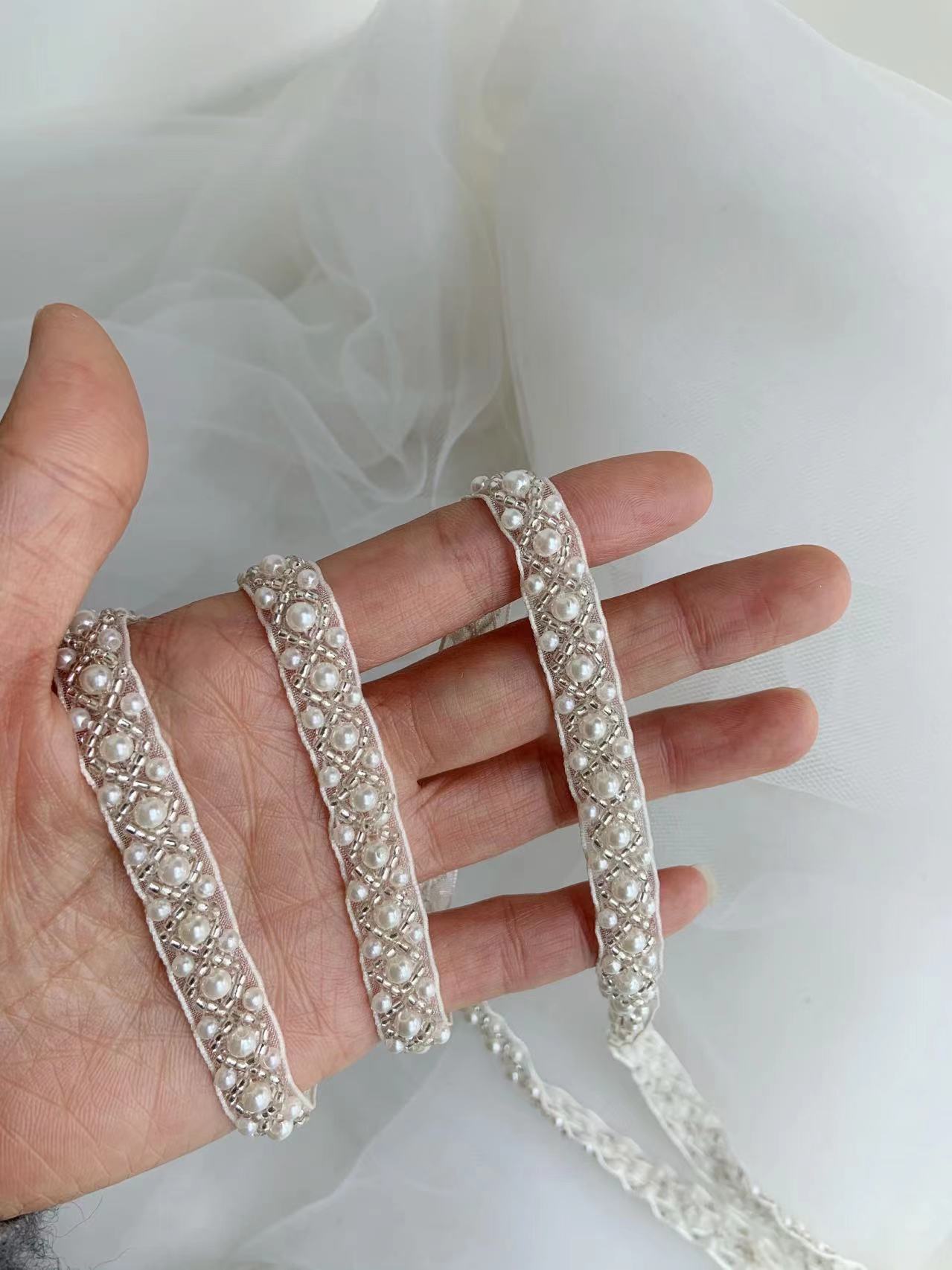 Qualidade superior fora branco - Bridal Sash Ribbon avaliação e preço
