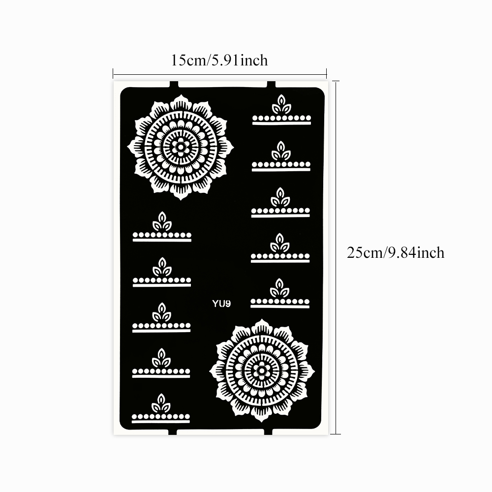 1 unidade de Estêncil de Tatua - Wedding Sutra avaliação e preço