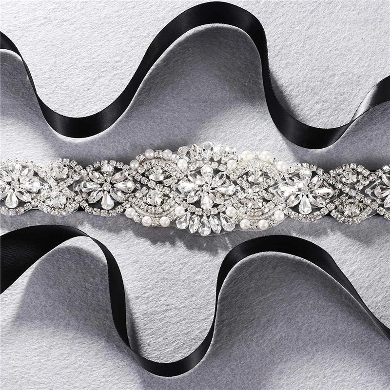 Cinto de casamento com strass, - Bridal Sash Ribbon avaliação e preço