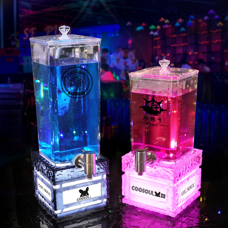 Barra de cerveja led com torne - Wedding Alcohol Supply avaliação e preço
