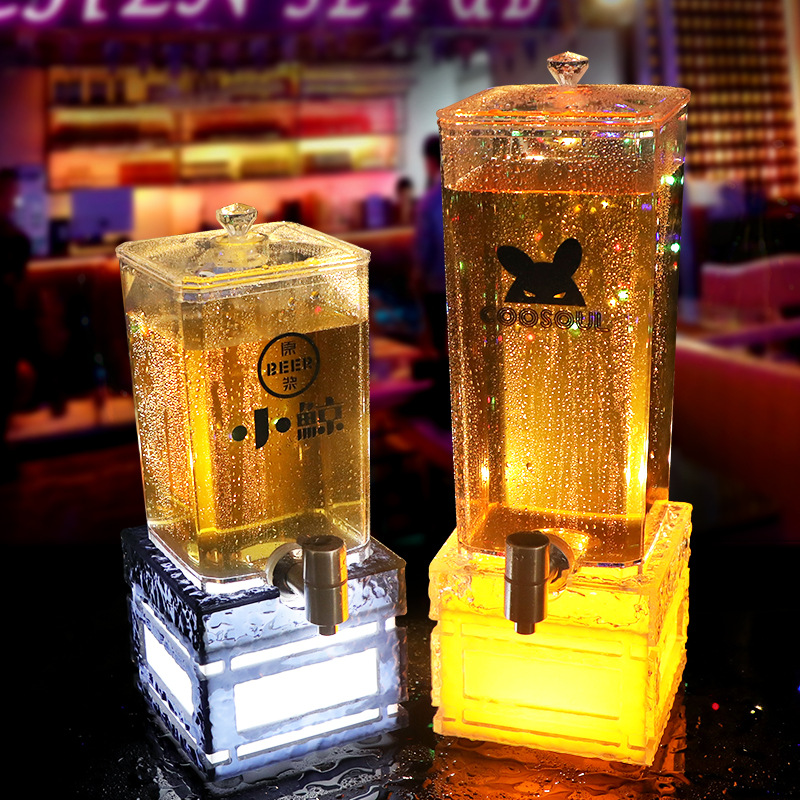 Barra de cerveja led com torne - Wedding Alcohol Supply avaliação e preço