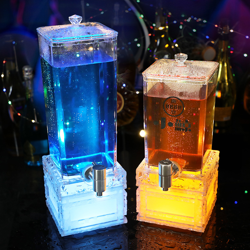 Barra de cerveja led com torne - Wedding Alcohol Supply avaliação e preço