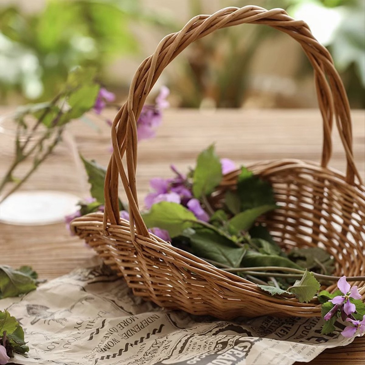 Cesta de Piquenique ABST, Cest - Flower Girl Basket avaliação e preço