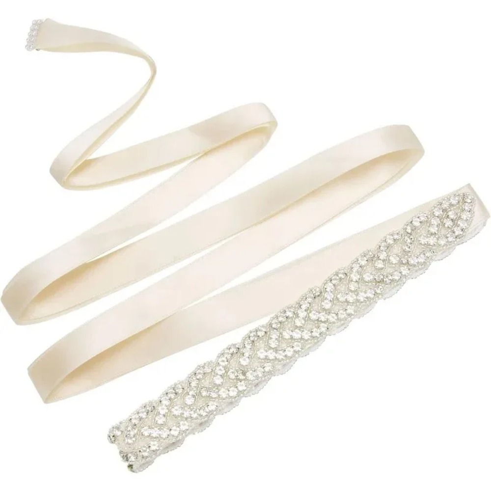 Acessórios para Vestido de Dam - Bridal Sash Ribbon avaliação e preço