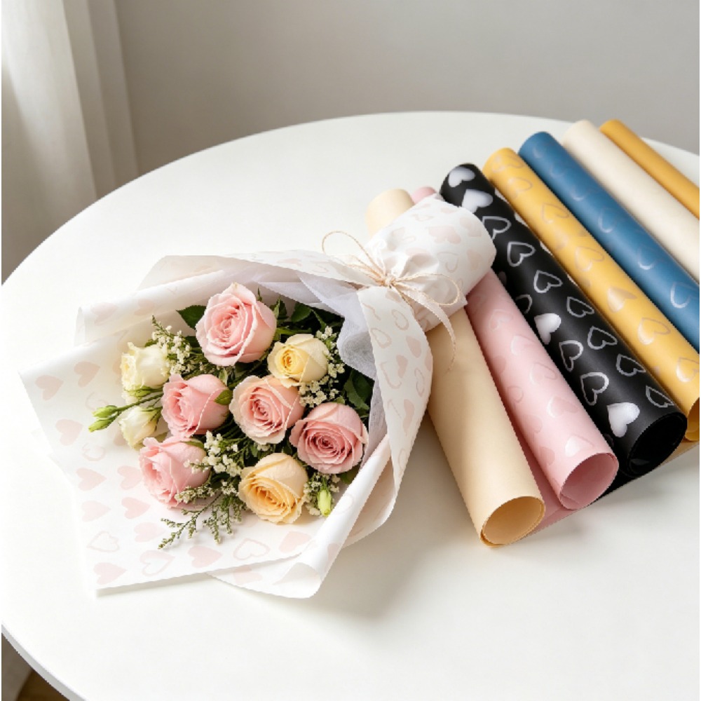Papel de Embrulho Floral Prata - Good Floral & Wedding Decor Supply avaliação e preço